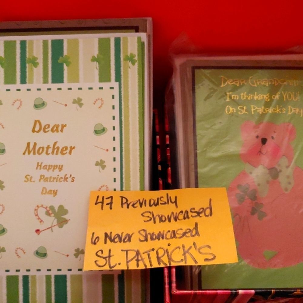 53 ST. PATRICK'S DAY Cards Popular Greetings Cards & Env